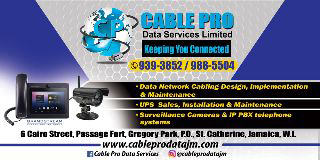 Cablepro Data Servs Ltd - Cameras-Surveillance